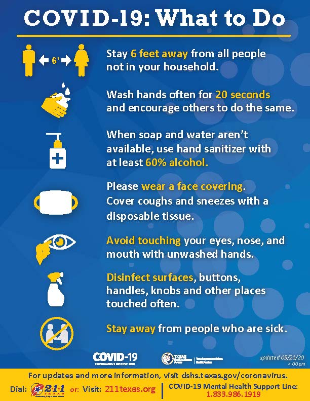 COVID-19 Safeguards: What You Can Do!